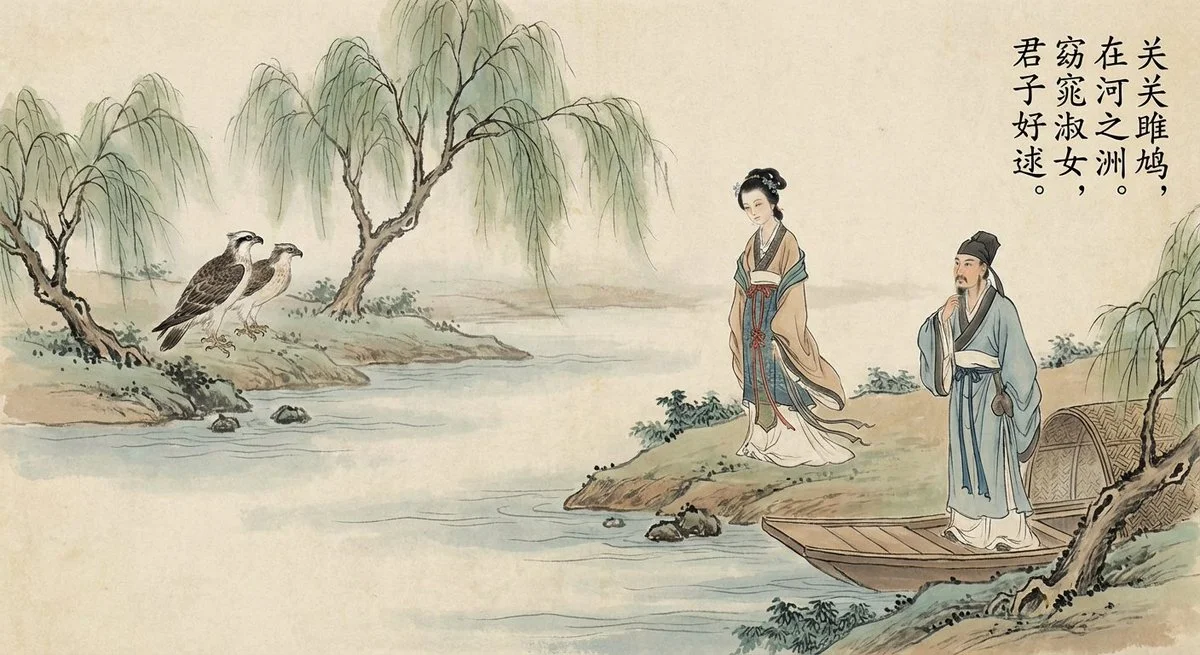 Z-Image Prompt - Traditional Chinese painting ancient poem poetry